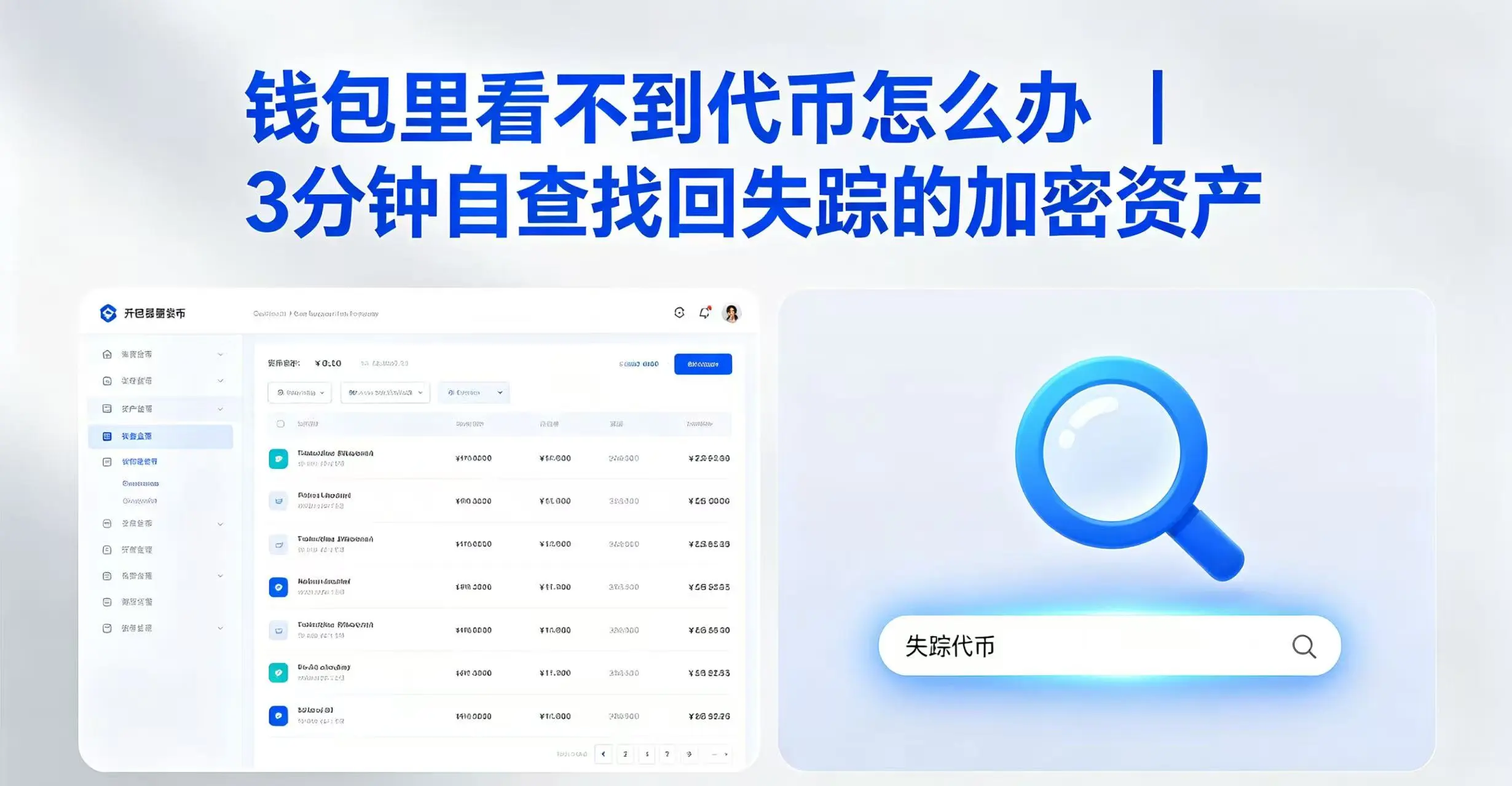 钱包里看不到代币怎么办？