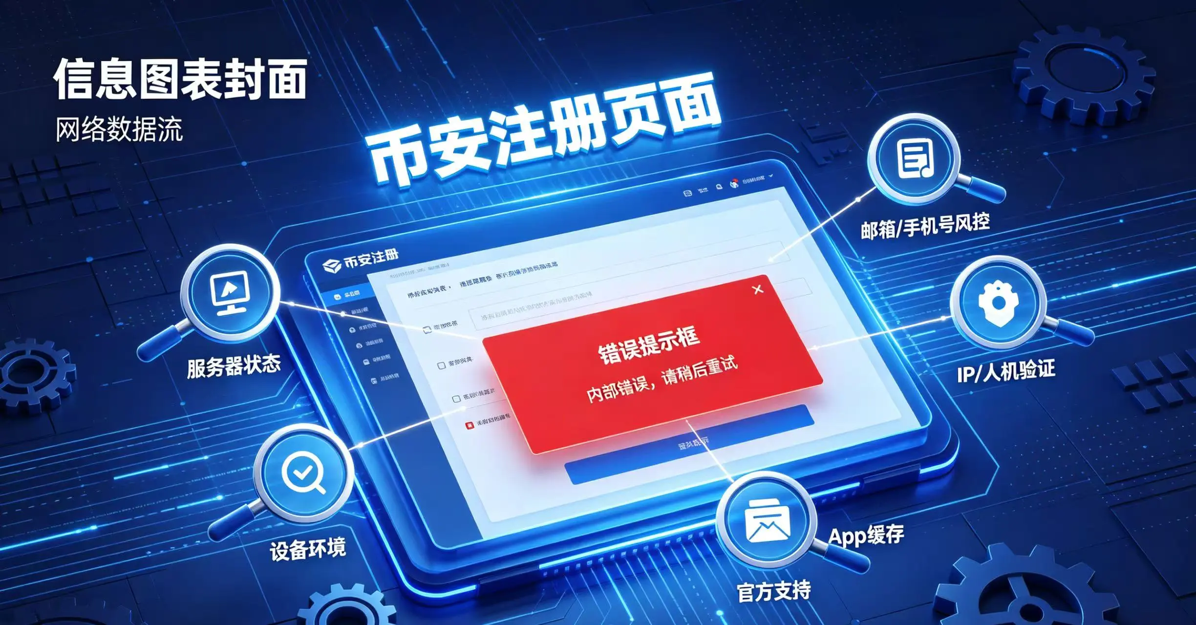 币安注册提示"内部错误"怎么办？