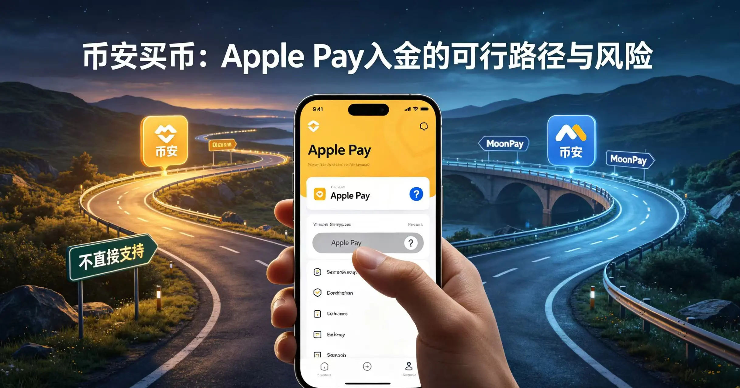 币安买币支持Apple Pay吗?