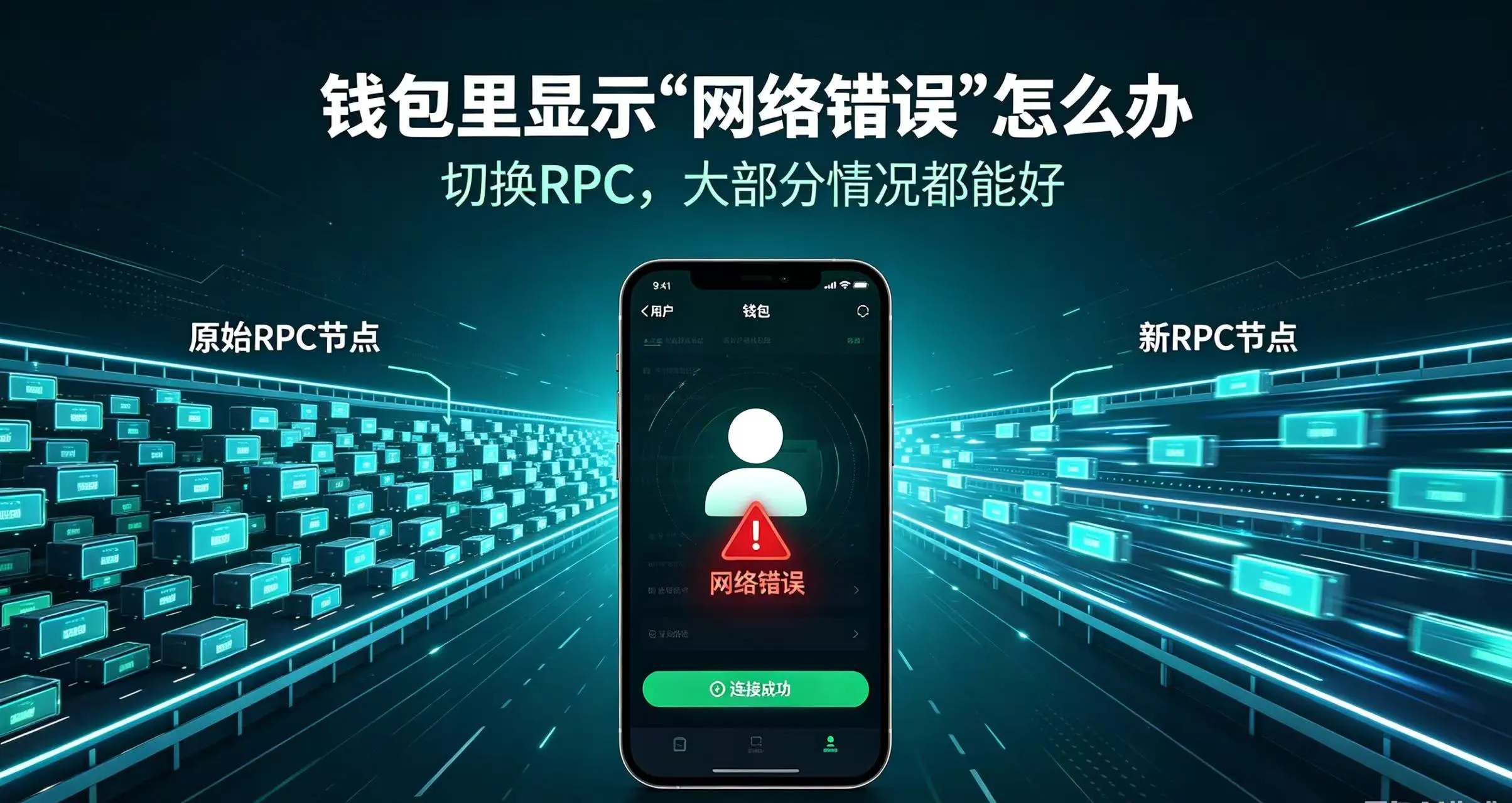 钱包里显示“网络错误”怎么办：切换RPC，大部分情况都能好