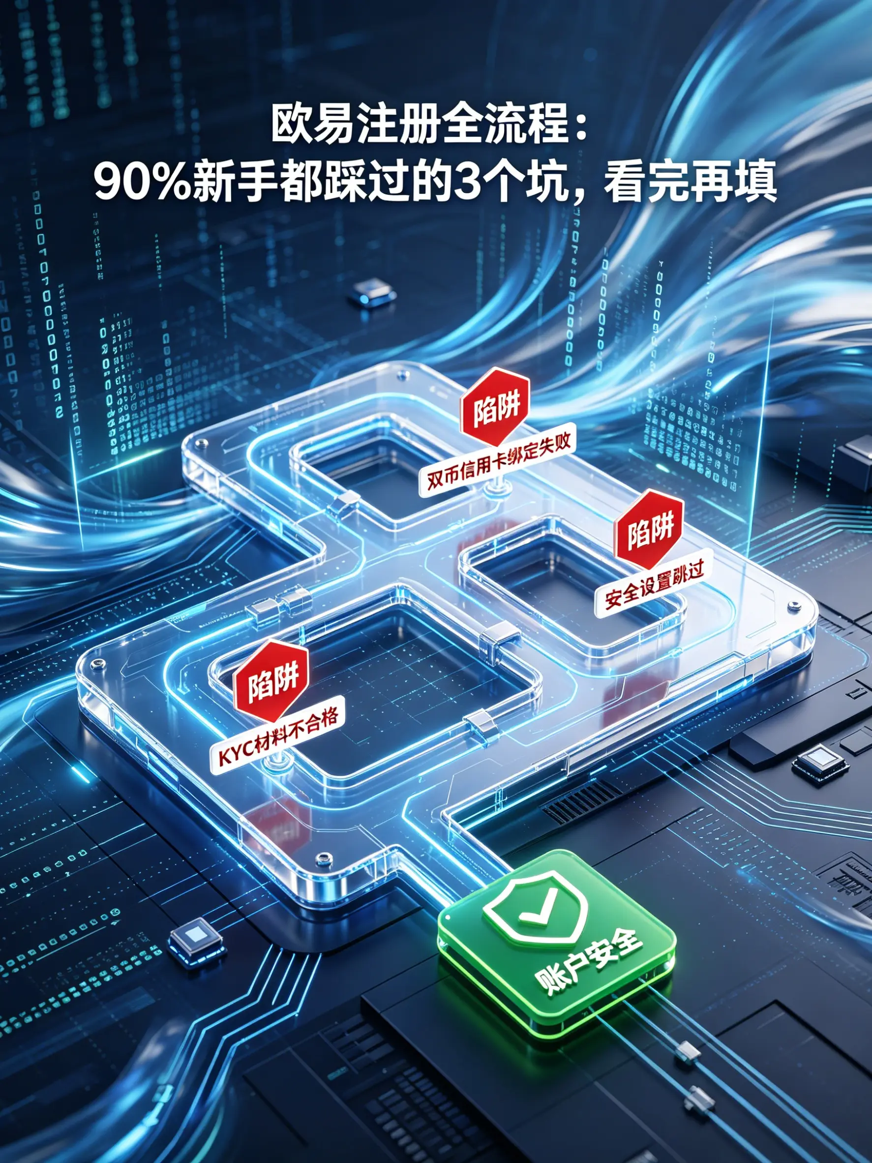 交易所注册全流程：90%新手都踩过的3个坑，看完再填