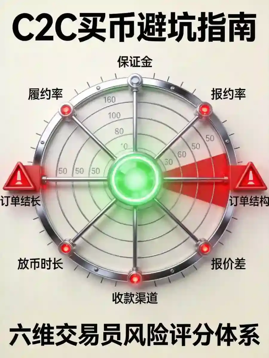 C2C买币避坑全攻略：高风险交易员识别标准与USDT充值筛选实操秘籍