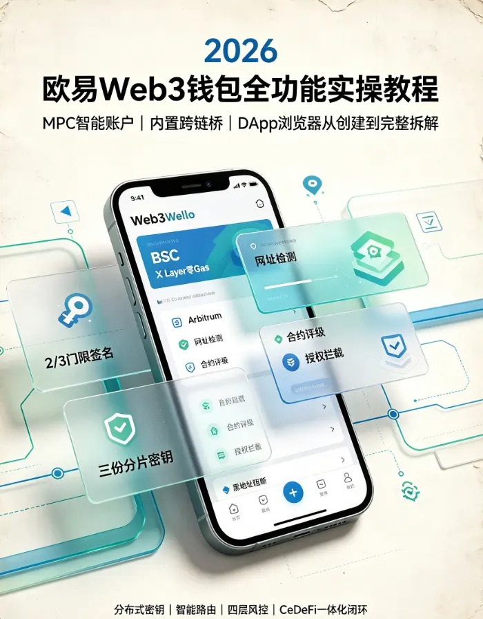 Web3钱包全功能实操教程：MPC智能账户、内置跨链桥、DApp浏览器从创建到完整拆解