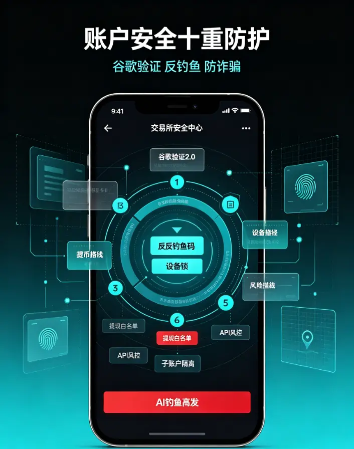 账户安全十重防护：谷歌验证、反钓鱼与防诈骗指南
