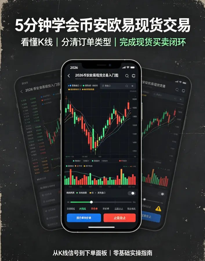 5分钟学会现货交易，看懂K线与下单界面就够了