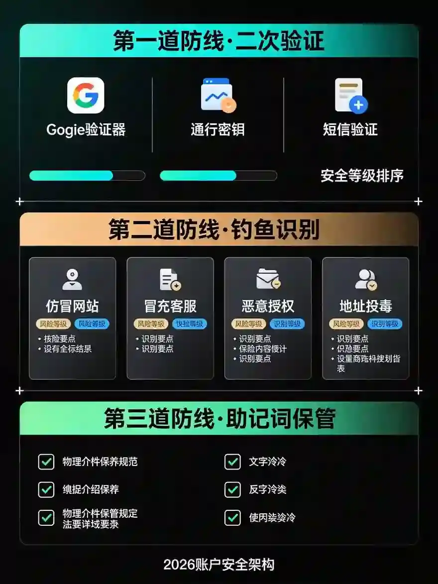 欧亿账户防盗指南：二次验证、钓鱼识别、助记词保管，五个习惯守住你的资产安全