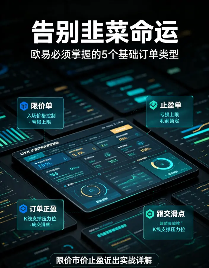 告别“韭菜”命运：欧亿必须掌握的5个基础订单类型（限价、市价、止盈止损详解）